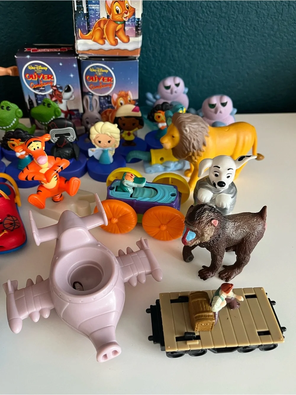 1990 - 2015 Disney McDonald’s Toys & Christmas Ornaments Bundle